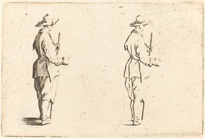 Peasant with a Cup by Jacques Callot