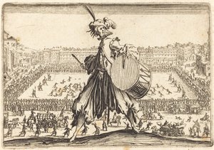 Piazza Presso alla Porta al Prato by Jacques Callot