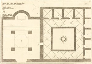 Plan of the Church near the House of Annas