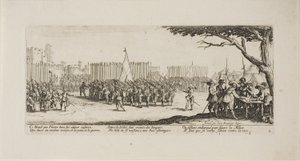 Recruitment of Troops (plate two from The Miseries of War)