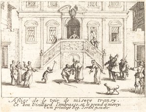 Return of the Prodigal Son by Jacques Callot