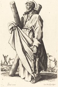 Saint Andrew by Jacques Callot