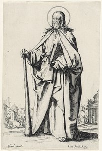 Saint James the Less (The Large Apostles) by Jacques Callot