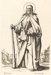 Saint James the Less, Published 1631 by Jacques Callot