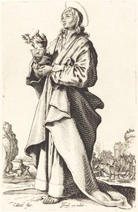 Saint John the Evangelist by Jacques Callot