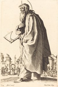 Saint Thaddeus by Jacques Callot