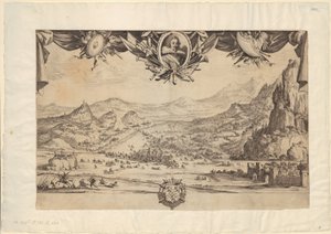 Battle of Avigliano by Jacques Callot