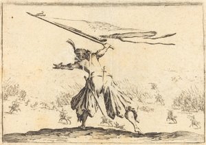 Standard Bearer by Jacques Callot