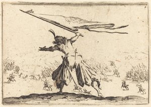 Standard Bearer by Jacques Callot