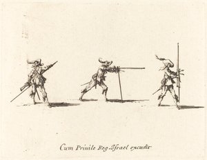 Taking the Firing Position with the Musket