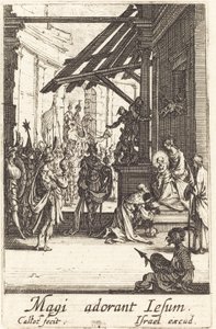 The Adoration of the Magi by Jacques Callot