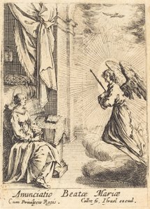 The Annunciation by Jacques Callot