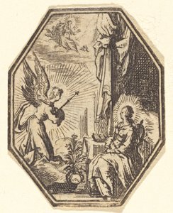 The Annunciation by Jacques Callot