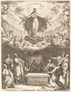 The Assumption of the Virgin by Jacques Callot