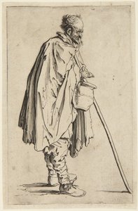 The Beggar with the Foot-Warmer by Jacques Callot