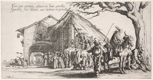 The Bohemians: The Stopping Place: The Fortune Teller by Jacques Callot