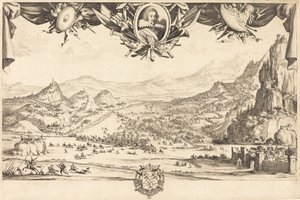 The Combat of Avigliana by Jacques Callot