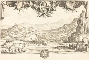 The Combat of Avigliana, in or after 1631 by Jacques Callot
