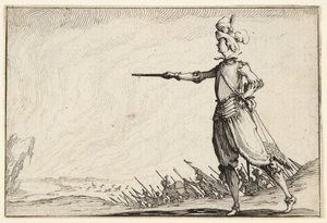 The Commander on Foot by Jacques Callot