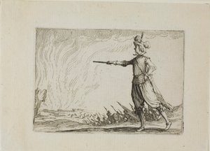 The Commander on Foot, from The Caprices by Jacques Callot