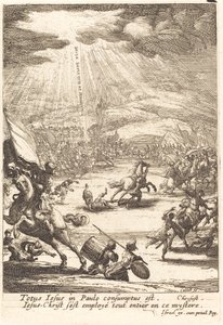 The Conversion of Saint Paul by Jacques Callot