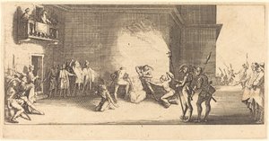 The Crowning with Thorns by Jacques Callot