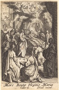The Death of the Virgin by Jacques Callot