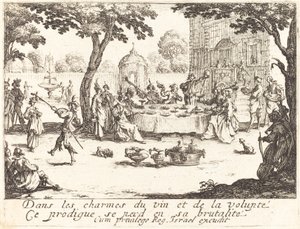 The Dissipation by Jacques Callot
