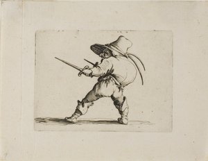 The Duelist with a Sword and a Dagger, from 