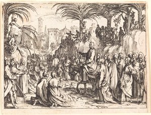 The Entry into Jerusalem by Jacques Callot
