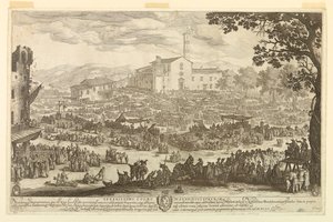 The Fair at Impruneta by Jacques Callot
