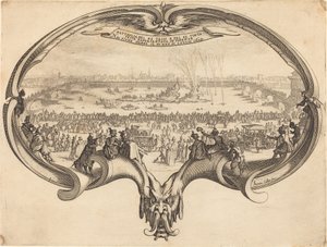 The Fan by Jacques Callot