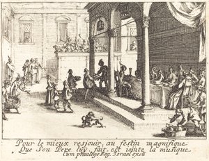 The Feast by Jacques Callot
