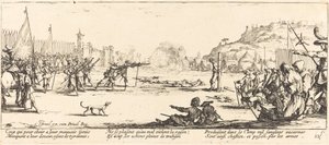 The Firing Squad by Jacques Callot