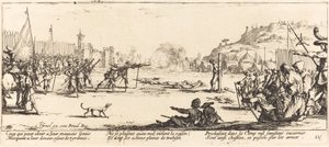 The Firing Squad by Jacques Callot