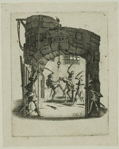 The Flagellation, from The Small Passion by Jacques Callot