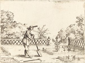 The Gardener by Jacques Callot