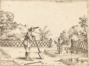 The Gardener by Jacques Callot