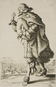 The Gentleman who Salutes While Holding his Hat Beneath his Arm, plate two from La Noblesse