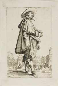 The Gentleman with Clasped Hands, plate eleven from La Noblesse