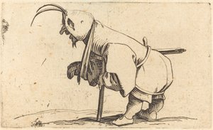 The Hooded Cripple by Jacques Callot