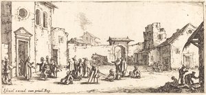 The Hospital from The Small Miseries of War by Jacques Callot