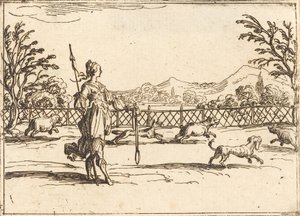 The Huntress by Jacques Callot
