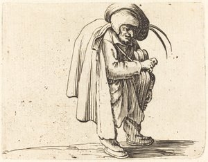 The Hurdy-Gurdy Player by Jacques Callot