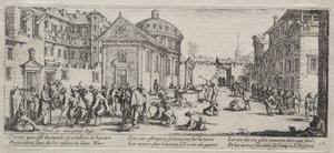 The Large Miseries of War: The Hospital by Jacques Callot