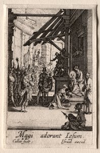 The Adoration of the Magi by Jacques Callot