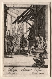 The Life of the Virgin: The Adoration of the Magi by Jacques Callot