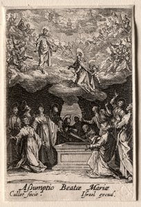 The Life of the Virgin: The Assumption of the Virgin by Jacques Callot