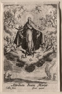 The Attributes of the Virgin by Jacques Callot