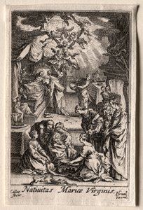 The Birth of the Virgin by Jacques Callot